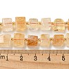 Natural Citrine Beads Beads Strands G-G053-B09-01B-5