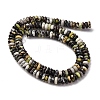 Natural Yellow Turquoise(Jasper) Beads Strands G-L624-H15-6x2mm-3
