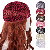 1Pc Cloth African Kufei Hat for Women AJEW-TADJ0001-12B-1