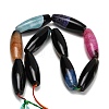 Natural Agate Beads Strands G-L654-G20-01C-4