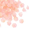 Transparent Glass Beads Caps GLAA-B028-01E-1