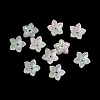 Dyed & Heated Glass Bead Caps GLAA-Z019-02D-1