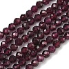Natural Garnet Beads Strands G-B168-A05-4mm-2