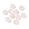 Natural Rose Quartz Carved Cabochons G-C185-01A-01-1