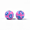 Handmade Polymer Clay Beads X-CLAY-S092-71-2