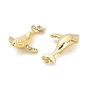 Rack Plating Alloy Pendants with Rhinestone PALLOY-Q005-06G-2