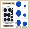 10Pcs 2 Colors Nylon Repair Patches AJEW-OC0013-95-2