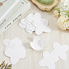 Cross Kraft Paper Chocolate Spacer AJEW-CN0004-83A-3