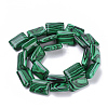 Synthetic Malachite Beads Strands G-T063-01-2