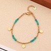 Natural Amazonite Baeds Stretch Bracelets for Women GI3787-5-1