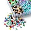 60G 10 Colors Opaque Acrylic Beads OACR-FS0001-75-3