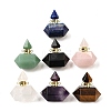 Gemstone Perfume Bottle Pendants G-L623-08G-1