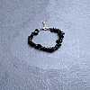 Natural Obsidian Chip Beaded Bracelets for Women IW6789-36-1