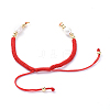 Braided Nylon Cord for DIY Bracelet Making AJEW-JB00540-03-3