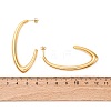 J-Shaped 304 Stainless Steel Stud Earrings LS-EJEW-A125-19G-5