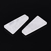 Natural White Jade Pendants G-Q601-10G-3