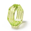 Transparent Acrylic Finger Rings RJEW-T010-08B-2