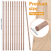 Black Walnut Wood Craft Sticks WH-WG85530-01-2