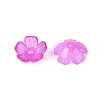 Transparent Plastic Bead Caps KY-Q005-02A-09-3