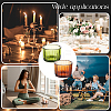 12Pcs 2 Colors Transparent Glass Candle Holders DJEW-GA0001-58-5