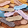 Microfiber Leather Labels DIY-TA0003-13-5