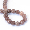 Natural Purple Aventurine Round Bead Strands LS-G-E334-6mm-21-6