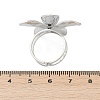 304 Stainless Steel Cuff Rings RJEW-D306-06P-3