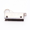 Zinc Alloy Bag Lock Catch Clasps PALLOY-WH0088-12P-2