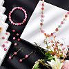 Natural Chalcedony Beads Strands G-AR0001-41-4