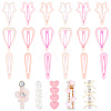 Zinc Alloy Snap Hair Clips PHAR-SP0001-10-6