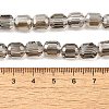 Electroplate Glass Beads Strands GLAA-G112-07J-4