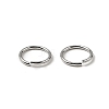 Brass Open Jump Rings KK-B147-03I-P-3