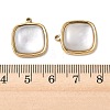 Natural Freshwater Shell Pendants STAS-G397-20G-01-3