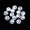 Opaque Acrylic Beads MACR-N012-11-A01-1