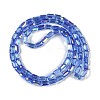 Electroplate Glass Chevron Beads Strands GLAA-Q101-02A-AB03-2