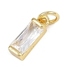 Brass with Cubic Zirconia Pendants KK-A269-68C-G-2