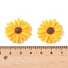 Opaque Flatback Resin Cabochons Accessories LS-RESI-TAC0003-30B-04-3