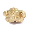 Vintage Alloy Rhinestone Brooches JEWB-M046-26B-3