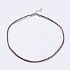 Mixed Material Cord Necklace Making MAK-MSMC001-01-2