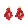 Alloy Enamel Pendants X-FIND-M081-01G-1