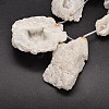 Nuggets Natural Druzy Geode Quartz Crystal Beads Strands G-A142-09-2
