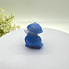 Synthetic Blue Sculpture Display Decorations PW-WG48B4B-10-1