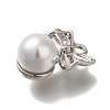 ABS Imitation Pearl Pendants FIND-M041-08P-2