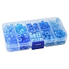 250Pcs Transparent & Opaque Acrylic Beads and Plastic Beads Kits DIY-FS0006-08-6