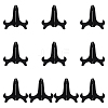 10Pcs Foldable ABS Plastic Chinese Fan Display Easels ODIS-GO0001-10-1