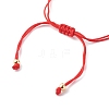 Adjustable Nylon Thread Braided Bead Bracelets BJEW-JB06437-9