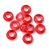 Transparent Glass European Beads GLAA-D009-01A-2