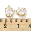 PVD Vacuum Plating 304 Stainless Steel Pendants Cubic Zirconia Pendants STAS-L278-009G-B01-3