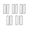 5Pcs Rectangle Alloy Waist Belt Buckles FIND-PH0027-19-6