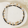 2Pcs Bohemian Style Glass Seed Beads Stretch Bracelets for Women OZ0974-3